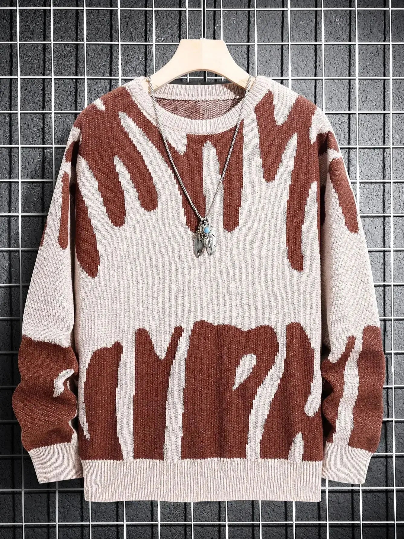 New Popular Autumn Winter Irregular Sweater