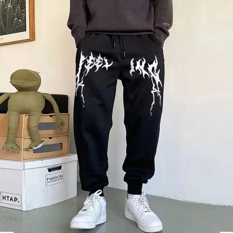 Men Sweatpants Oversize