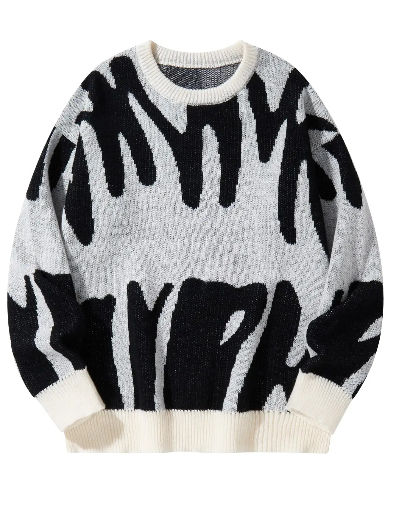 New Popular Autumn Winter Irregular Sweater